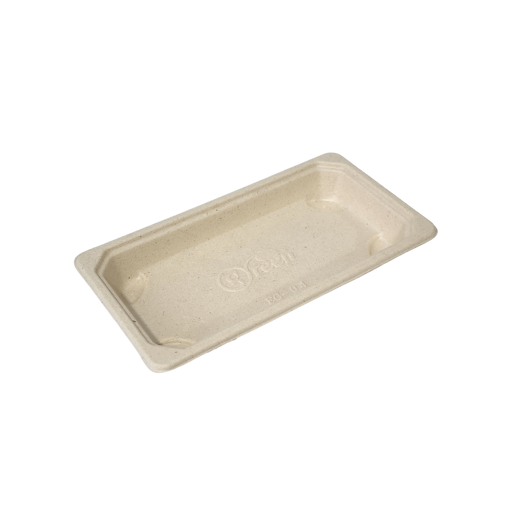 Bamboo Pulp Tray with PET Lid - 4oz (600pcs)