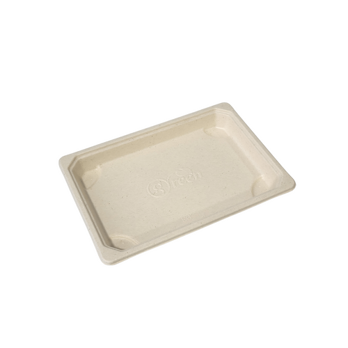 Bamboo Pulp Tray with PET Lid - 10oz (600pcs)