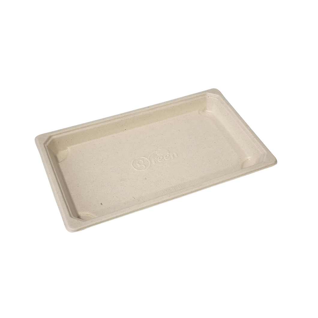 Bamboo Pulp Tray with PET Lid - 20oz (300pcs)